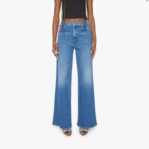 MOTHER Denim high rise, wide leg “the undercover”